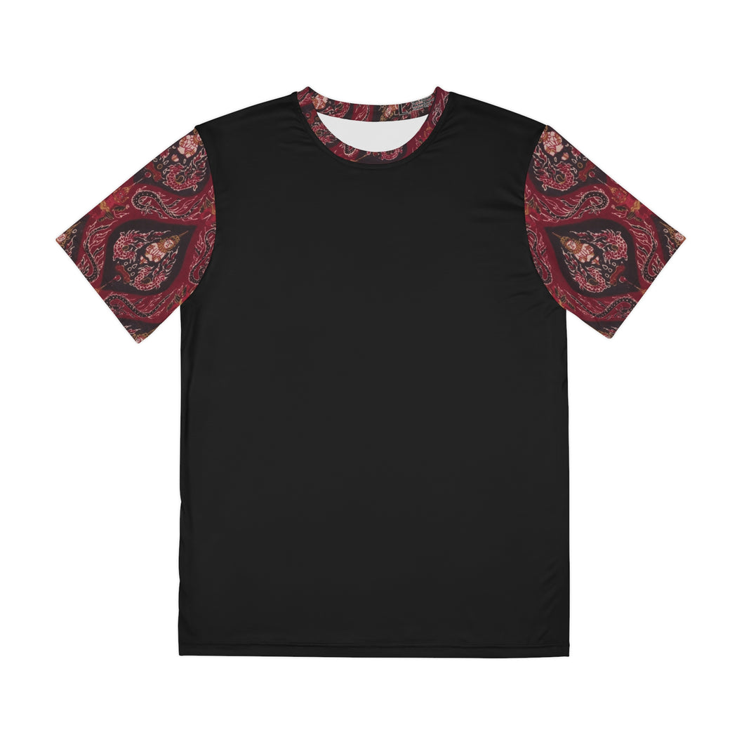 Printed Neck/Sleeve T-Shirt