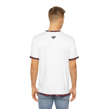 Load image into Gallery viewer, Printed Border Comfy T-Shirt (White)
