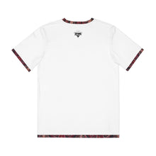 Load image into Gallery viewer, Printed Border Comfy T-Shirt (White)
