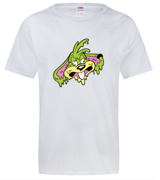 High Octane Drippy Green T-Shirt (White)