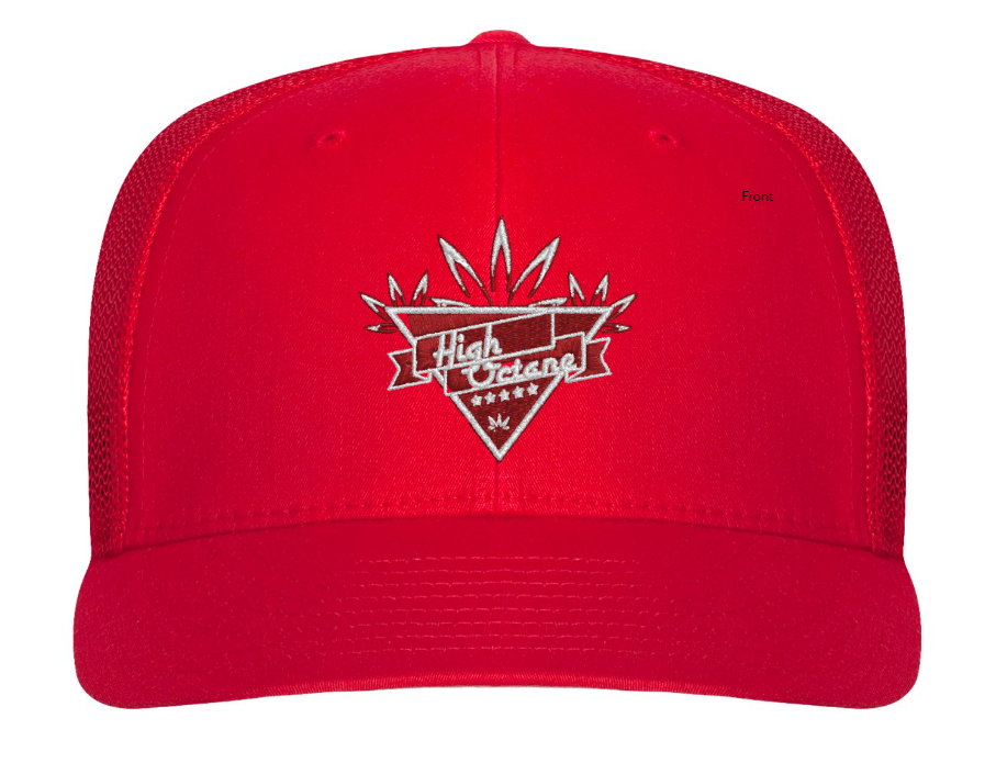 Red High Octane OG Crew Trucker Hat